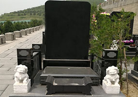 北京昌平龙泉墓型传统立碑02
